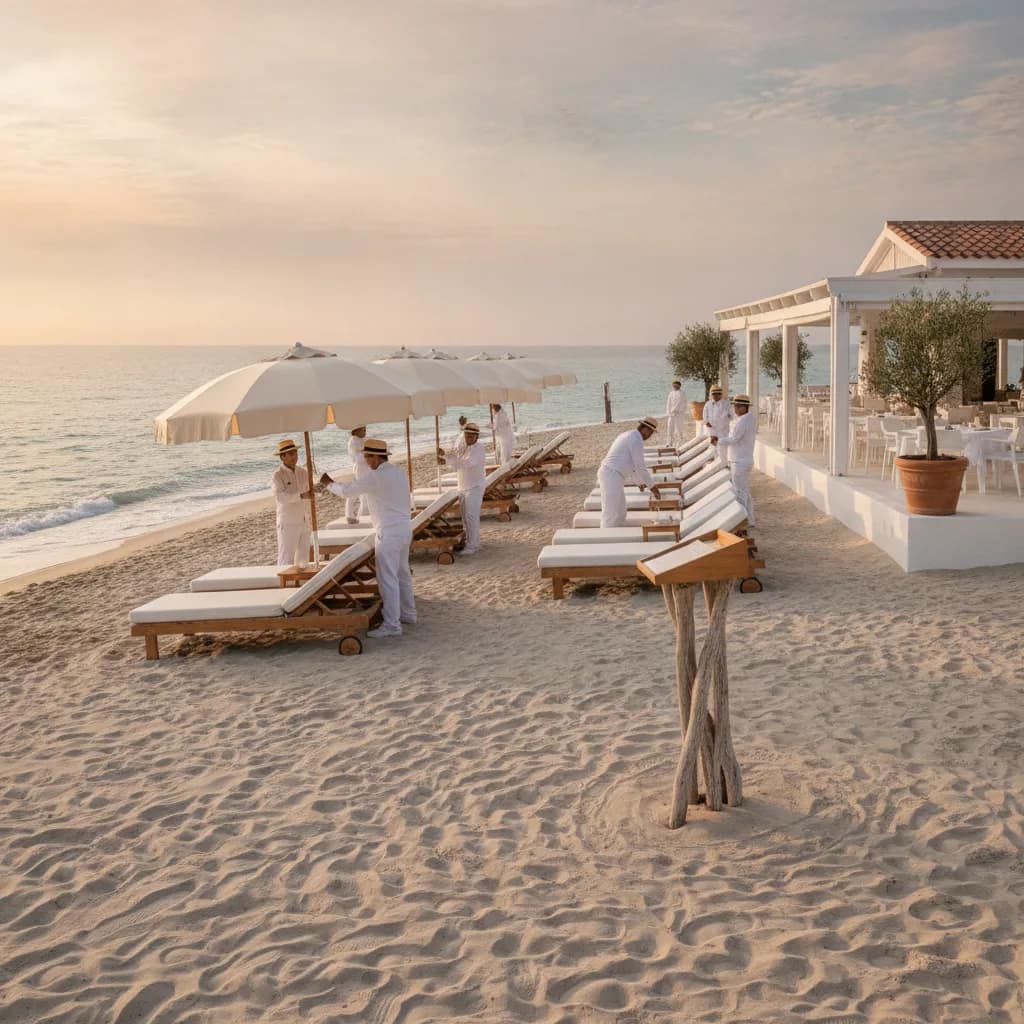 plages privées Côte d'Azur